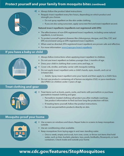 Mosquito Bite Prevention Handout Page 2